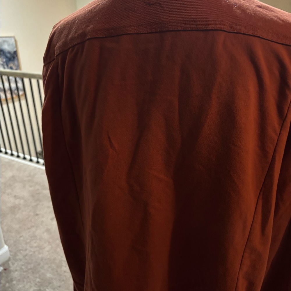 Belle by Kim Gravel Women's Rust Jean Jacket - Picture 3 of 6
